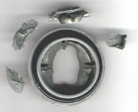 Oil filter lid, eagle still fuctional.