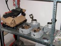 heads bead blasted, jugs new