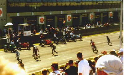 Start zum 24-Stunden Rennen